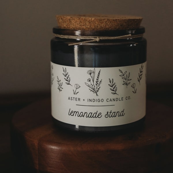 Lemonade Stand Candle