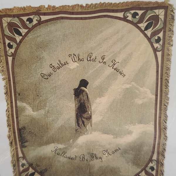 Our Father Throw Blanket