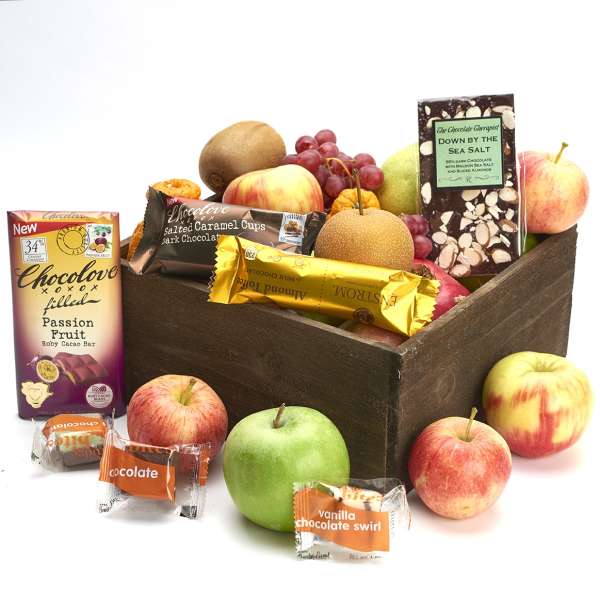 Gourmet Fruit and Chocolate Crate