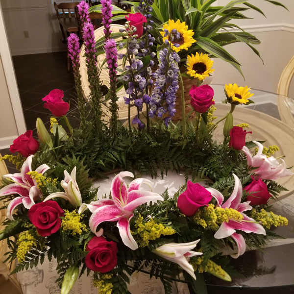 Cremation Wreath