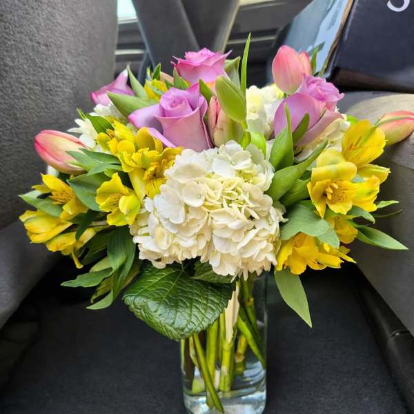 Blush Spring Garden Bouquet