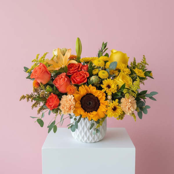 Yellow & Orange Mixed Bloom