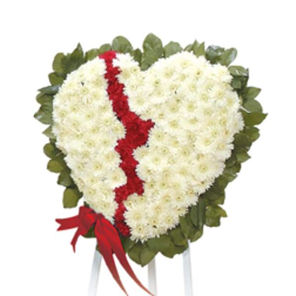 BROKEN HEART STANDING SPRAY