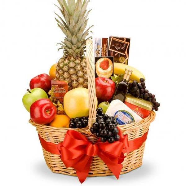 Fruit and Gourmet Basket