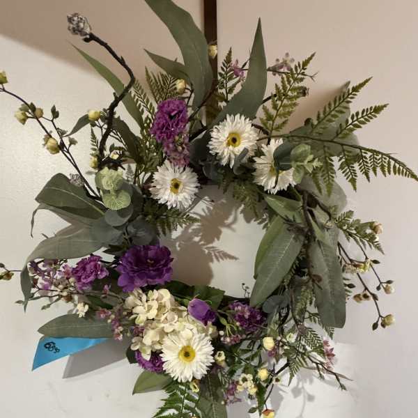 GENTLE PLUM (PERMANENT WREATH)