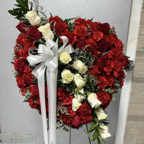 Broken Heart Standing Spray