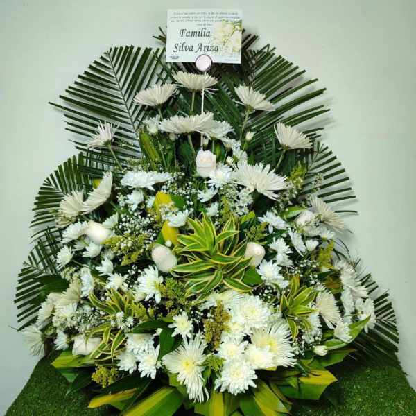 Arreglo floral funerario