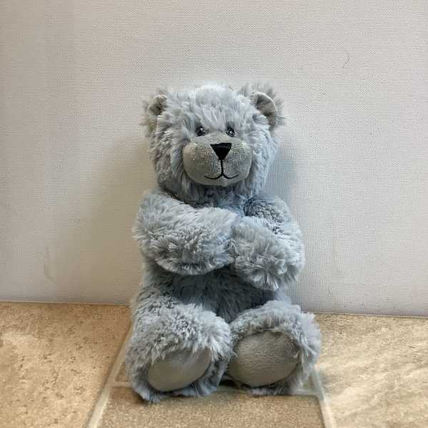 Plush gray bear "Dusty"