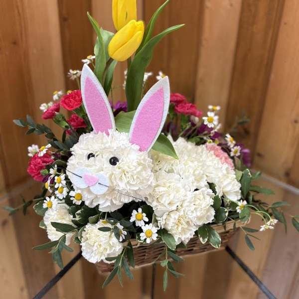 Bunny Blooms Basket