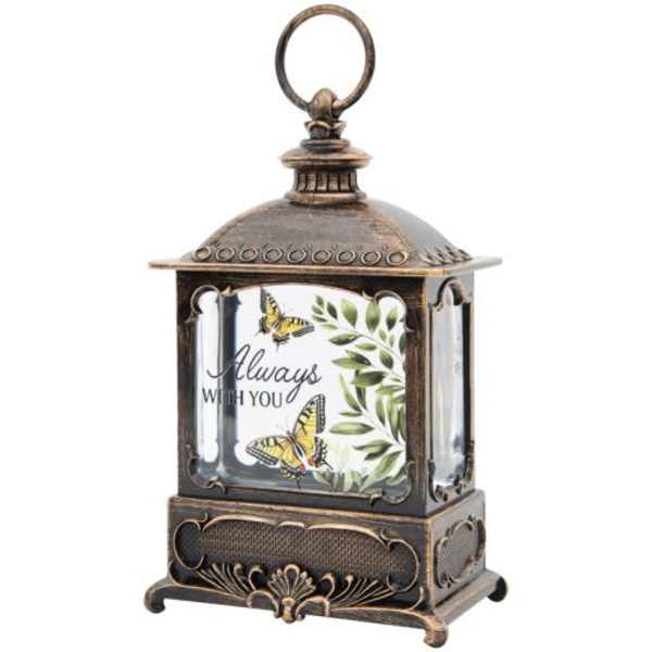 "ALWAYS WITH YOU" WATER GLITTER LANTERN