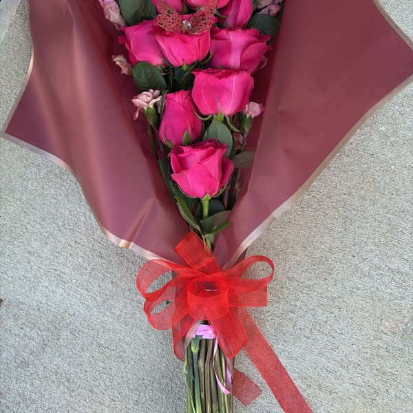 Cascading Roses for Mother's Day