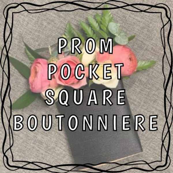 Pocket Square Boutonniere