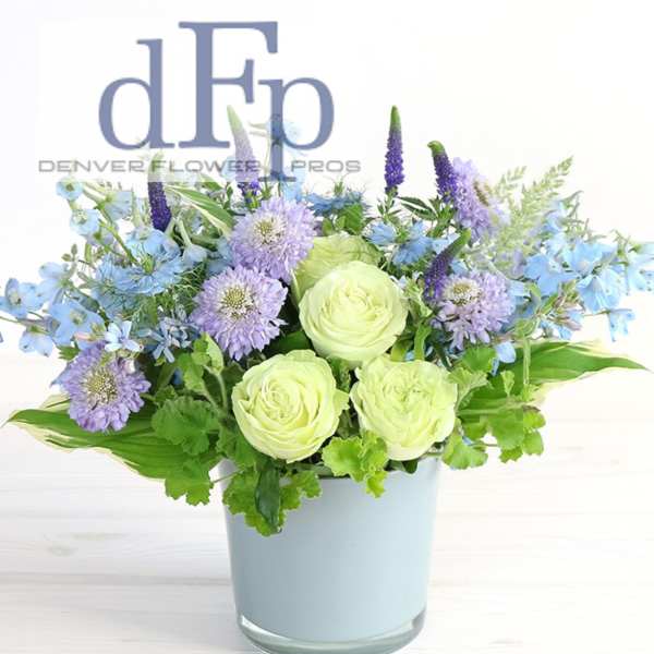 Winter Blue Arrangement