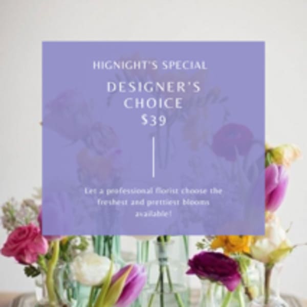 $39 Designer's Choice Arrangement