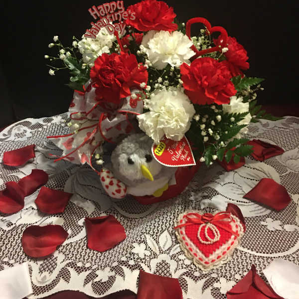 Plush fresh valentine