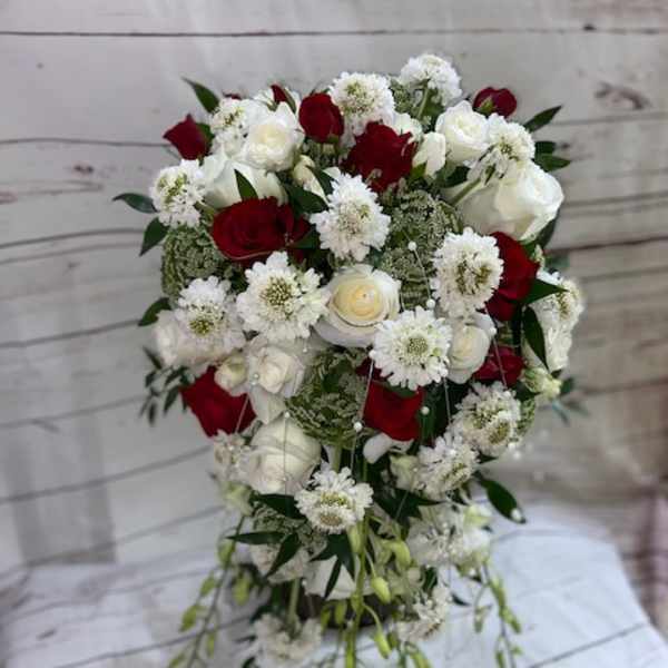 Cascade Bridal Bouquet