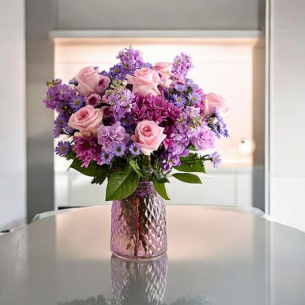 Radiant Bloom Vase