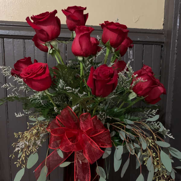 Dozen Red Roses Bouquet