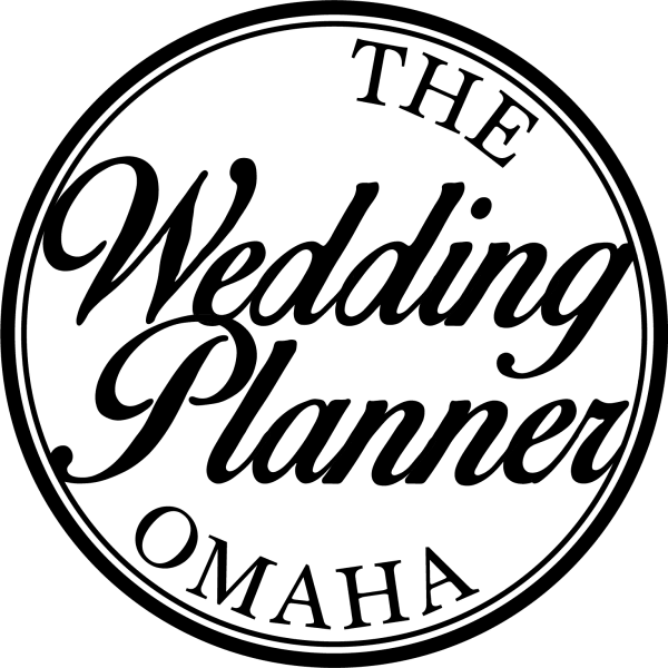 Circular logo reading The Wedding Planner Omaha