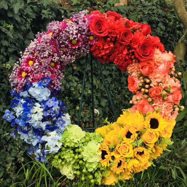 Custom Wreath of Color