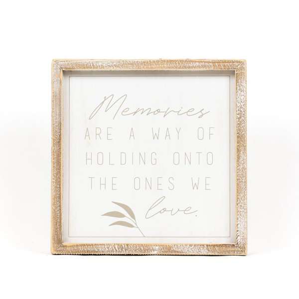 Memories Wood Sign