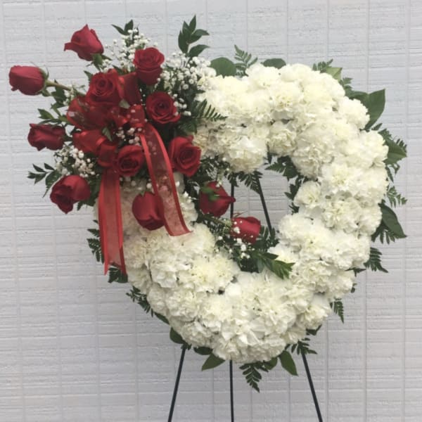 White Sympathy Heart