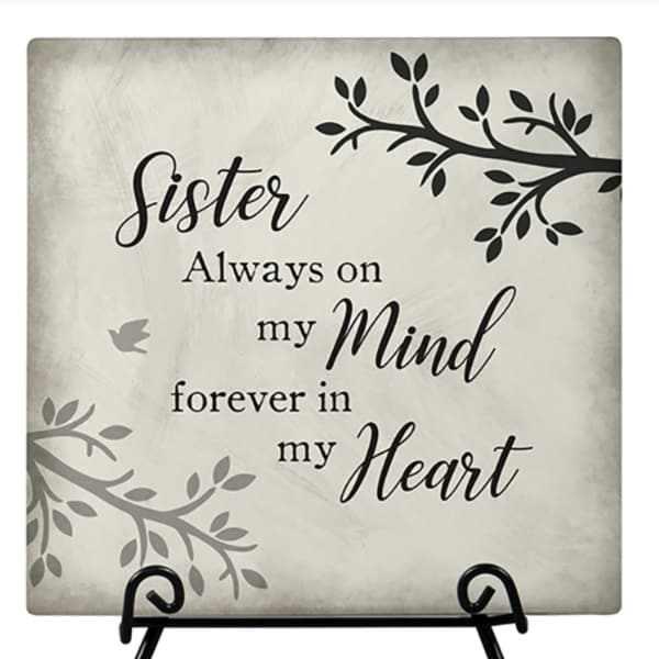 Sister Comfort Plaque and Easel