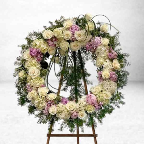 Lavender Embrace Wreath
