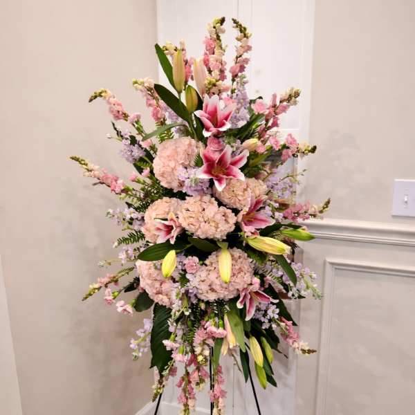 Graceful Remembrance Standing Spray