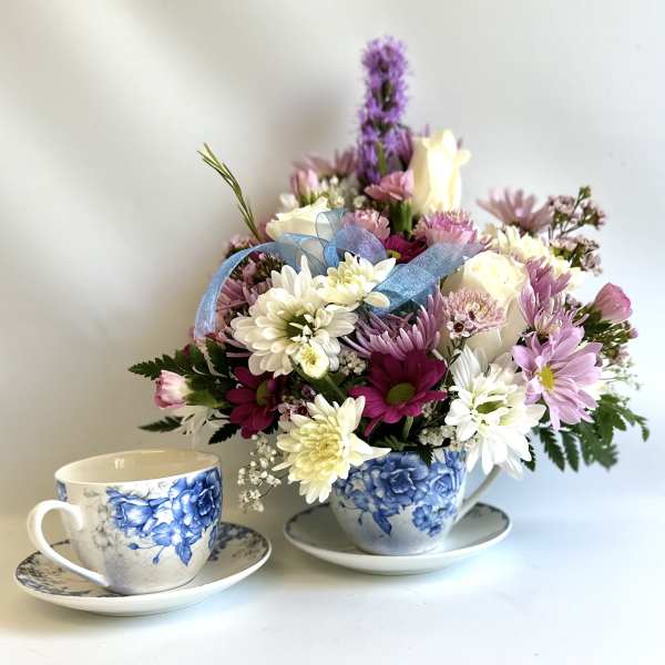 Blue England Rose by Barb’s Flowers