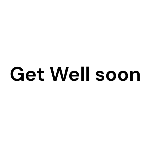 Get well soon