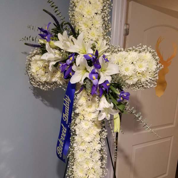 24 inch standing sympathy cross