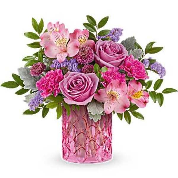 Teleflora's Pink Rhapsody