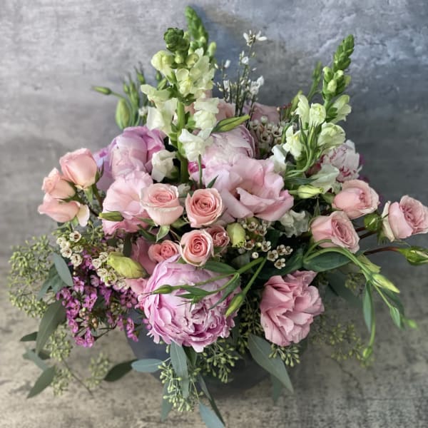 peonies by noble garden florist