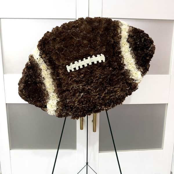 Football- Sympathy Flower Tribute