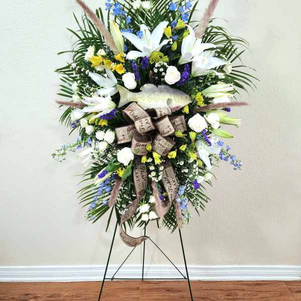 Gone Fishing Standing Spray