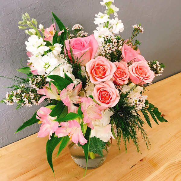 Modern Pink and White Melody