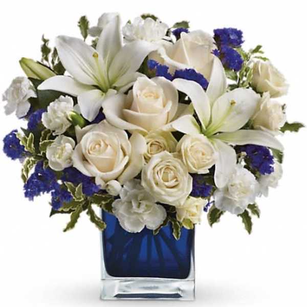 [Fresh Flower] Sapphire Skies Bouquet