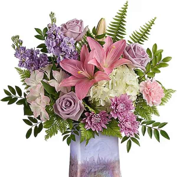 Glass Grandeur Bouquet