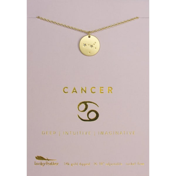 Cancer Zodiac Necklace