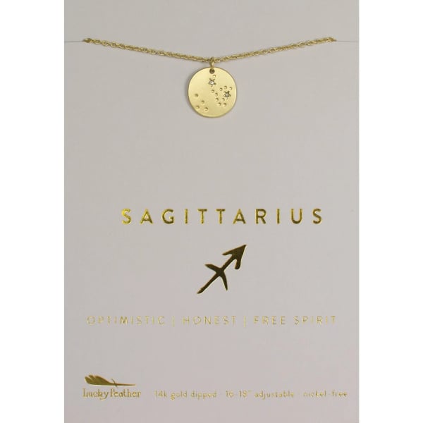 Sagittarius Zodiac Necklace