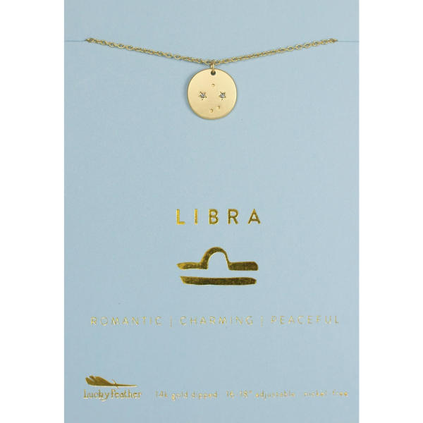 Libra Zodiac Necklace