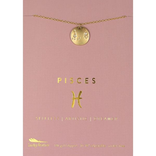 Pisces Zodiac Necklace