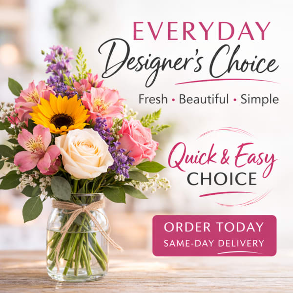 Same-Day Designer’s Choice Bouquet