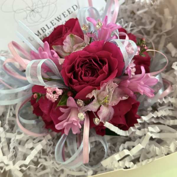 Homecoming, prom, a la carte wedding wrist corsage