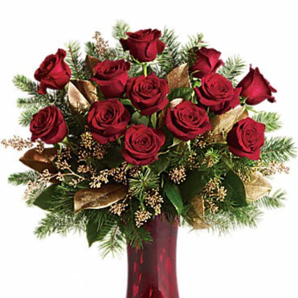 A Christmas Dozen Bouquet