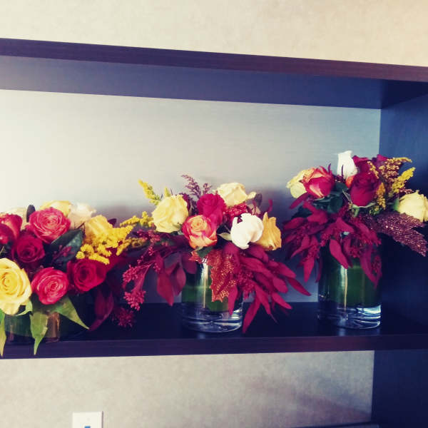 Designers choice seasonal arrangments