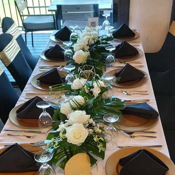 Tropical Table Centerpieces