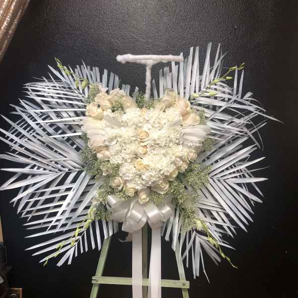 My little angel standing spray