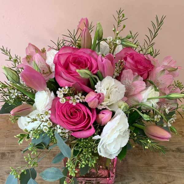 Lovely In Pink Flowers by Fillmore Florist in San Francisco